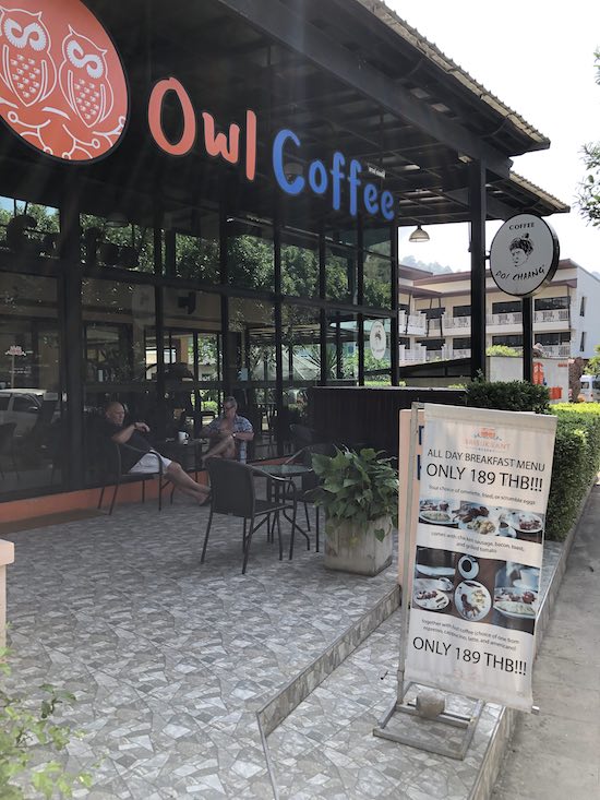 best coffee in aonang krabi thailand