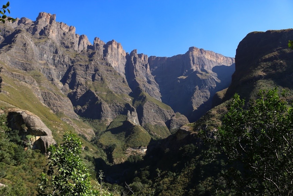 how to get to tugela falls hike in royal natal national park