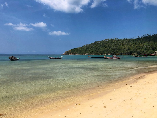 swimming beach koh phangan