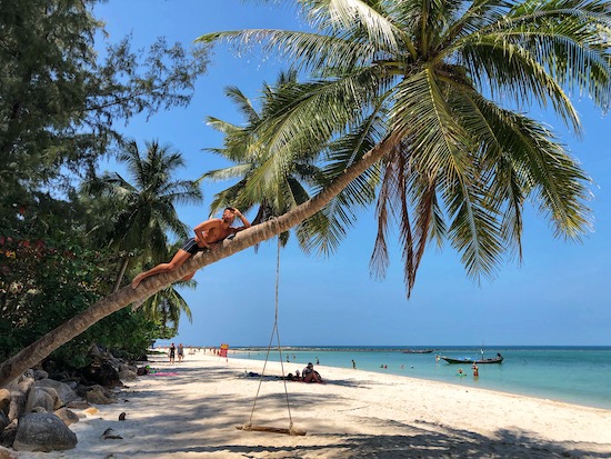 best beach for swimming in koh phangan