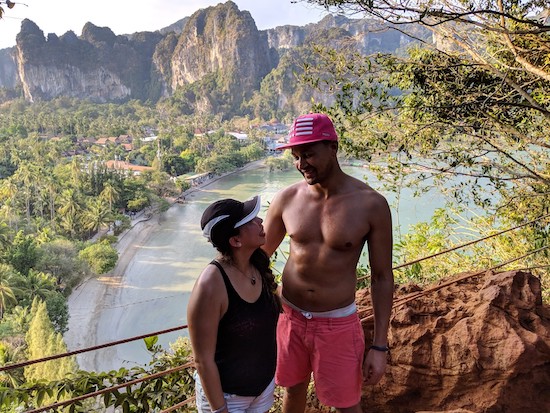 best views over railay beach thailand