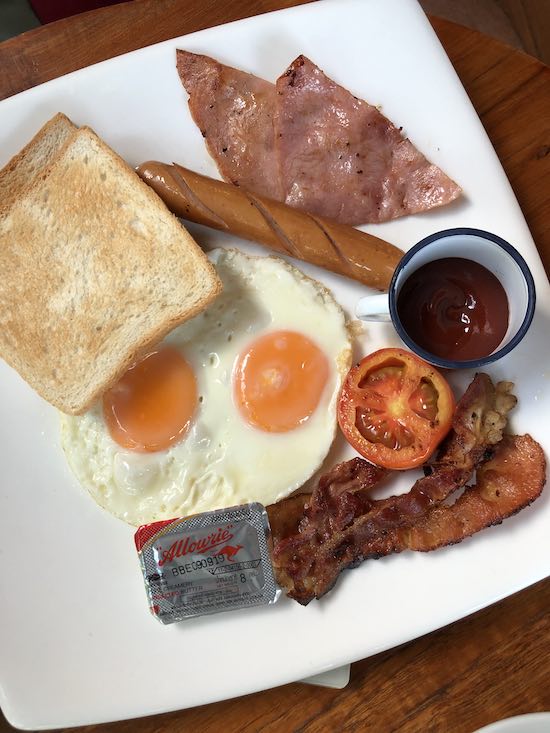 english breakfast in aonang krabi