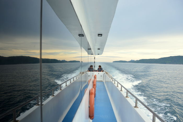 first liveaboard trip with a view of the ocean