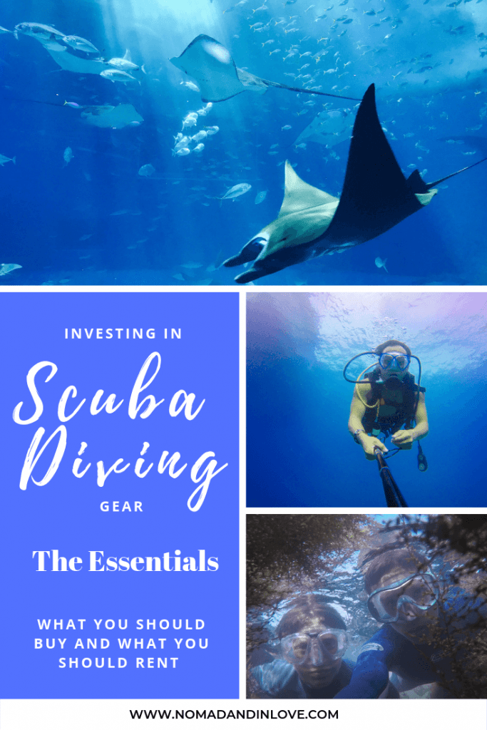 pinterest save image for learn to scuba dive guide