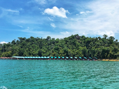 view of khao sok smiley bungalows