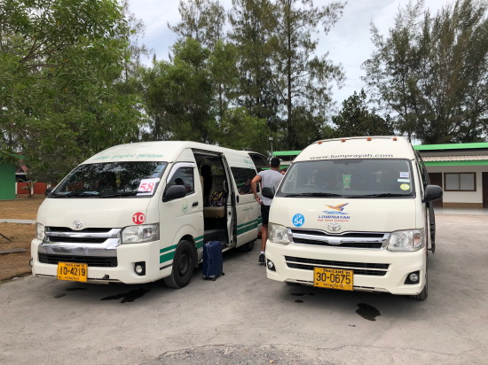 public transport bus in thailand