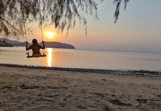 best sunsets in koh pha-ngan