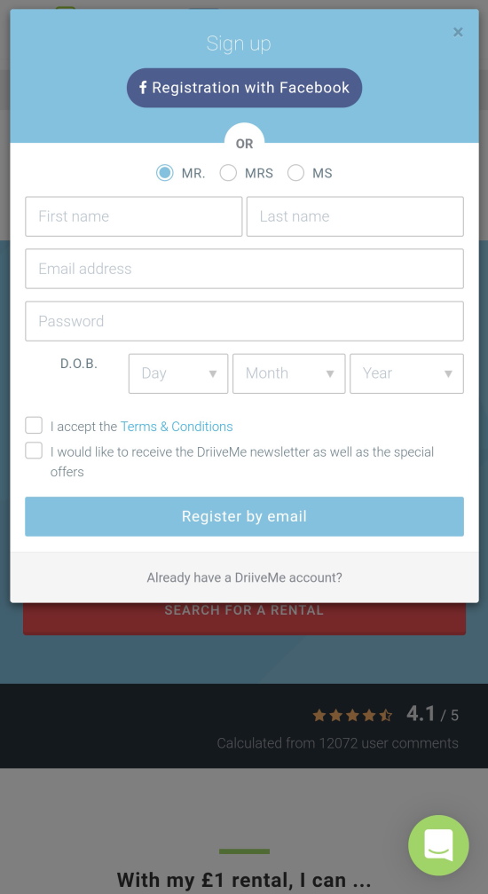 Budget Car Rental Europe Rent A Car in Europe for €1