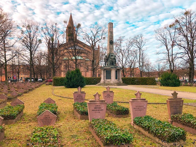 bassinplatz and graves of soviet cemetery of honor is a top thing to do and see in potsdam germany