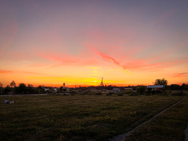 tempelhof field is the best place to watch sunsets in berlin