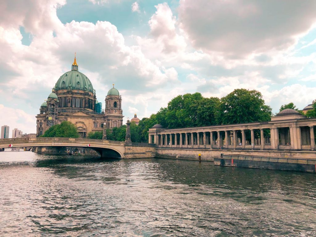 museum island and the famous berliner dom in the city center of berlin germany