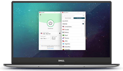 ExpressVPN has 160 VPN server locations in 94 countries