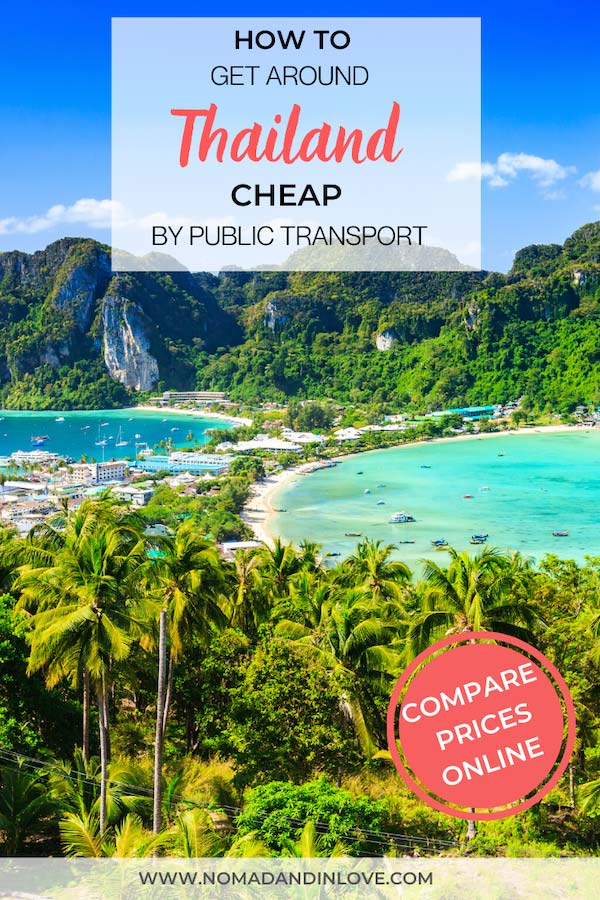 pinterest save image for thailand transportation travel guide for travelling around thailand