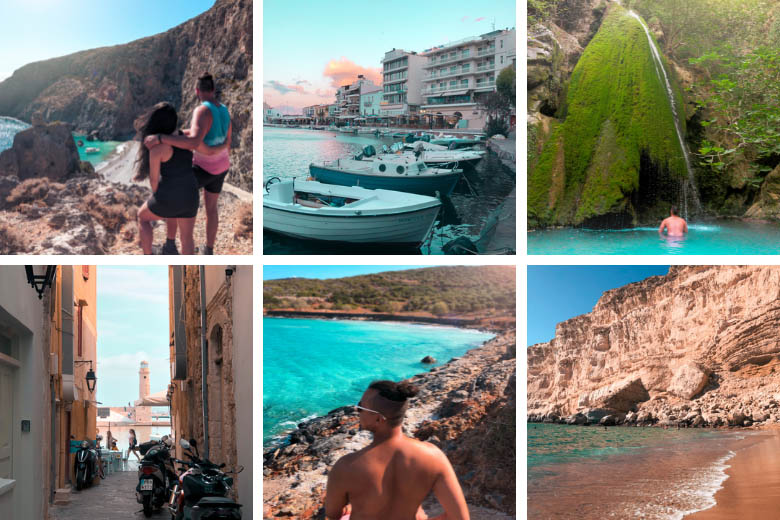 a collection of what to do and see in east crete on a 5 days road trip itinerary