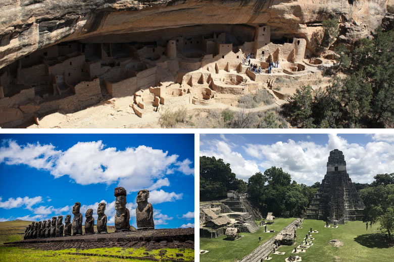 world heritage sites in the US and south america