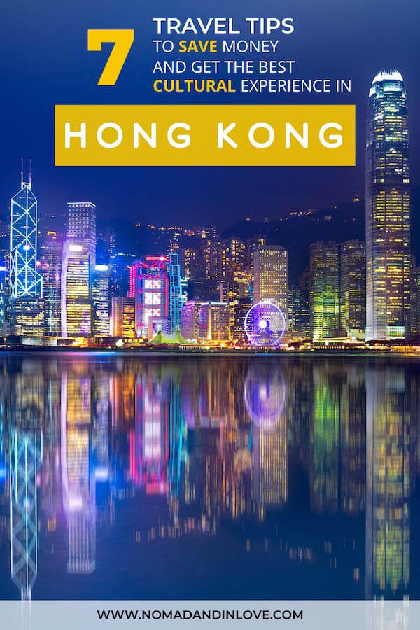 pinnable image for hong kong budget travel tips for travelling hong kong on the cheap