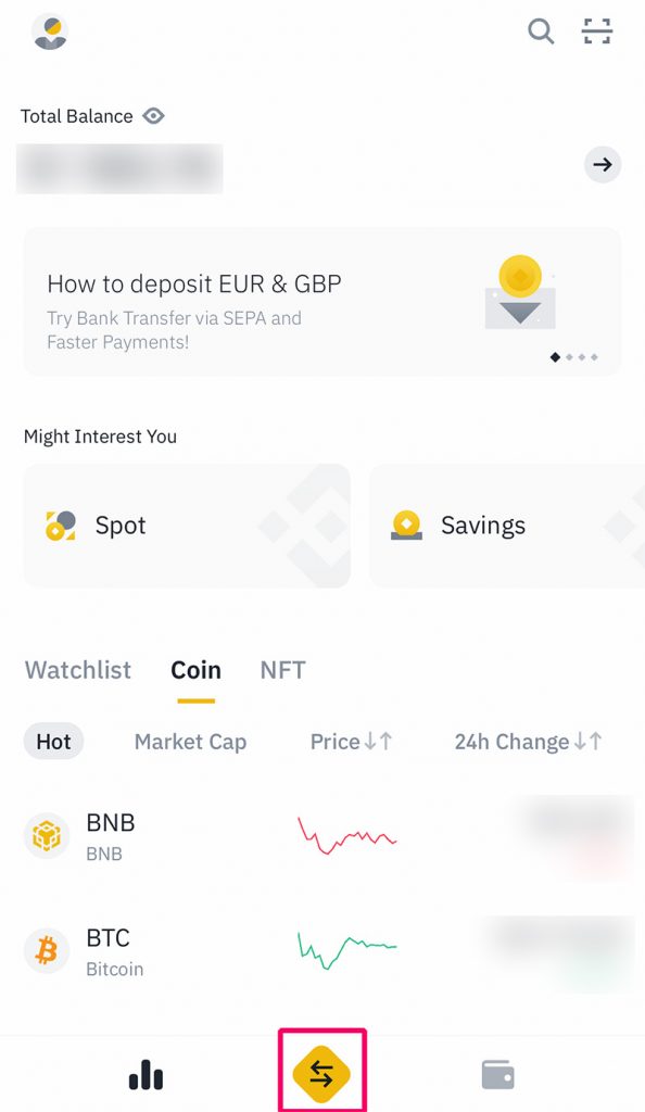 deposit usd to binance