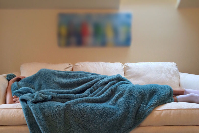 a great tip for working remotely rest when you're sick