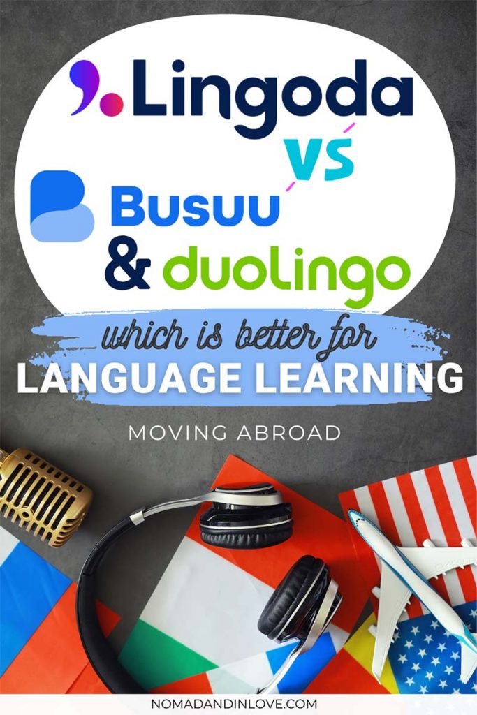 a personal review on lingoda vs busuu, duolingo and other free language learning apps and whether lingoda is worth it