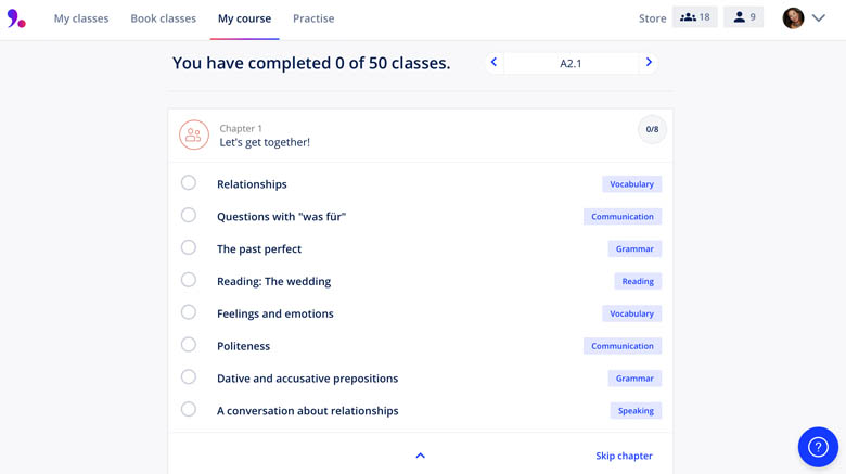 doing online german classes on Lingoda vs german language school