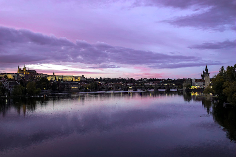 view overlooking the city from legion bridge is one of best prague attractions in czech republic