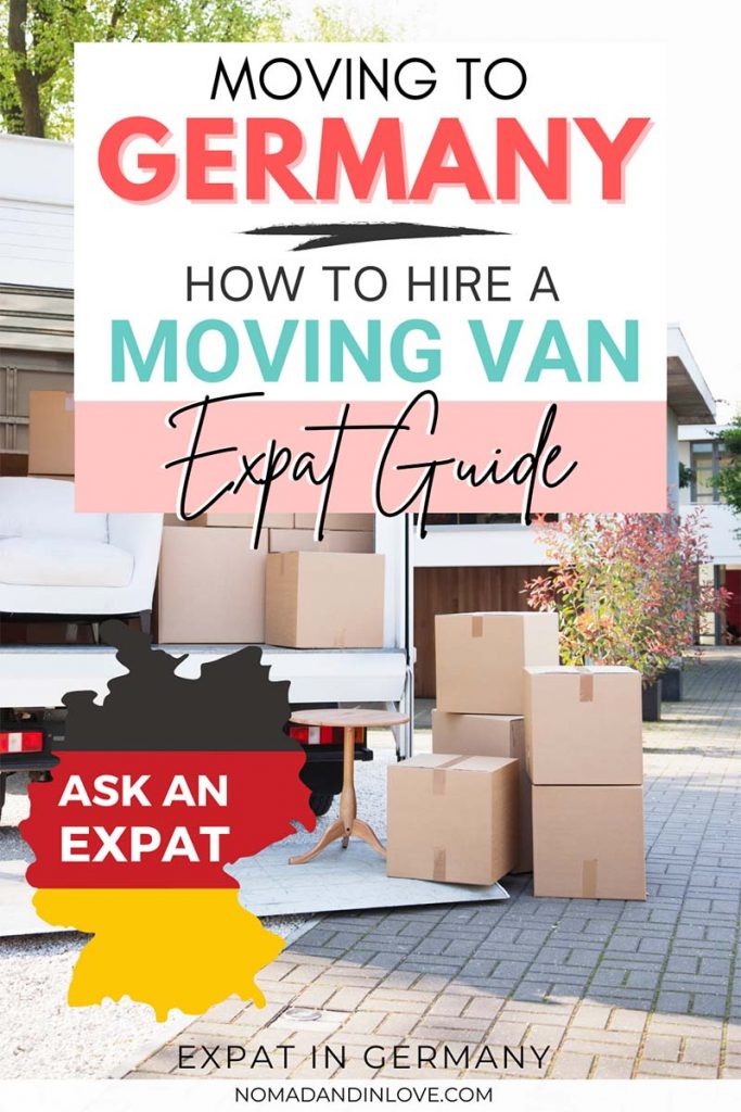 pinterest save image for a moving to germany guide to find out how to rent a van for transporting furniture