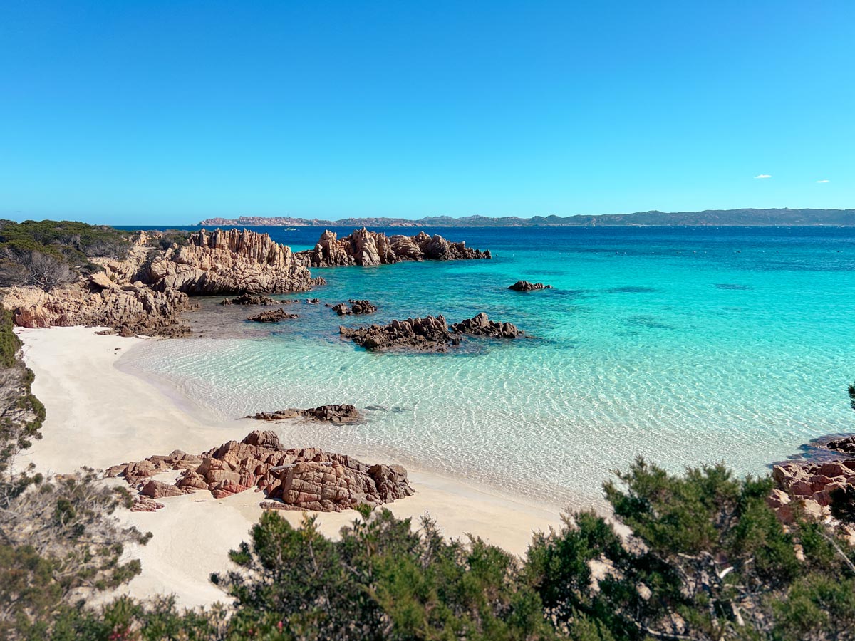 spiaggia rosa the famous and now forbidden beach in sardinia with pink sand