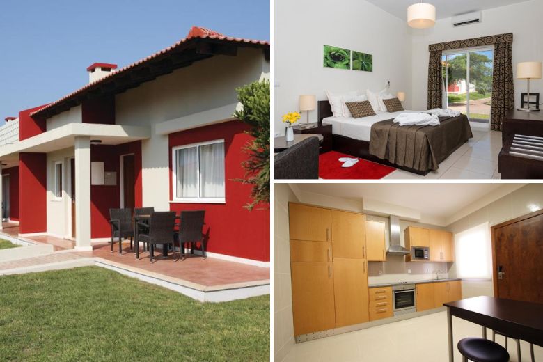 a collage of Montebelo Indy Congress Hotel self catering accommodation in Maputo near the beach